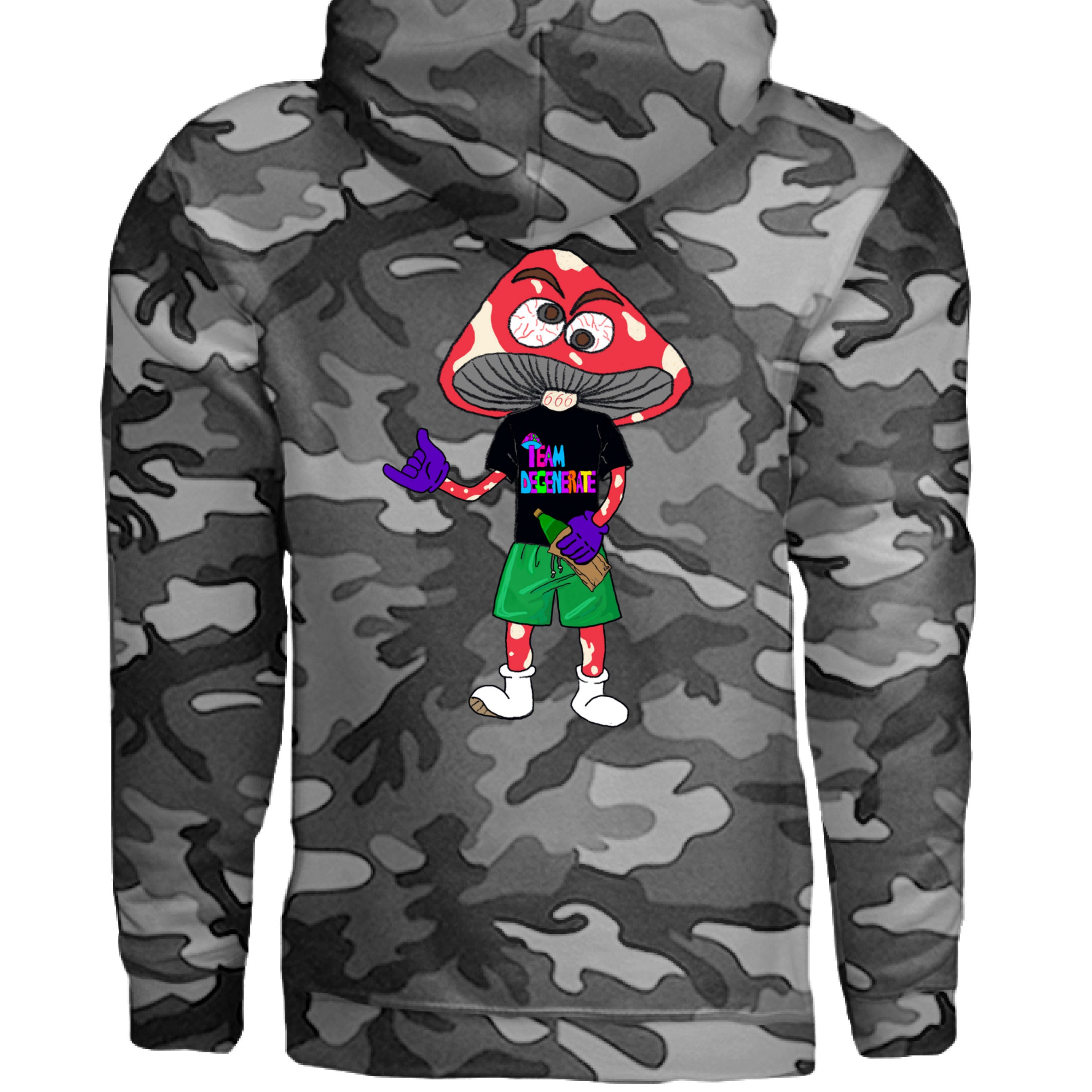 Snow Camo - BACK