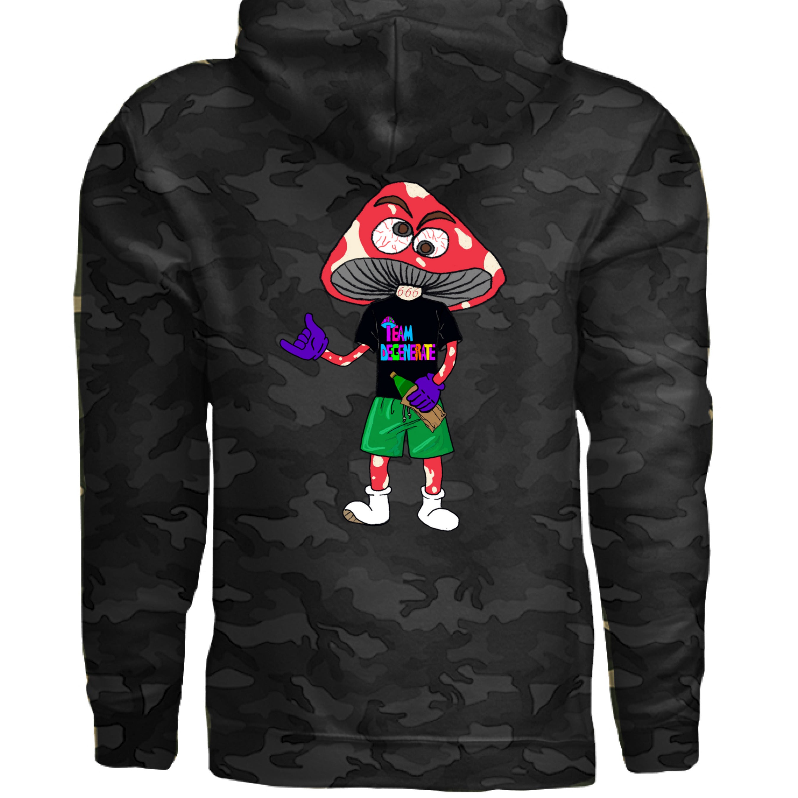 Black Camo - BACK