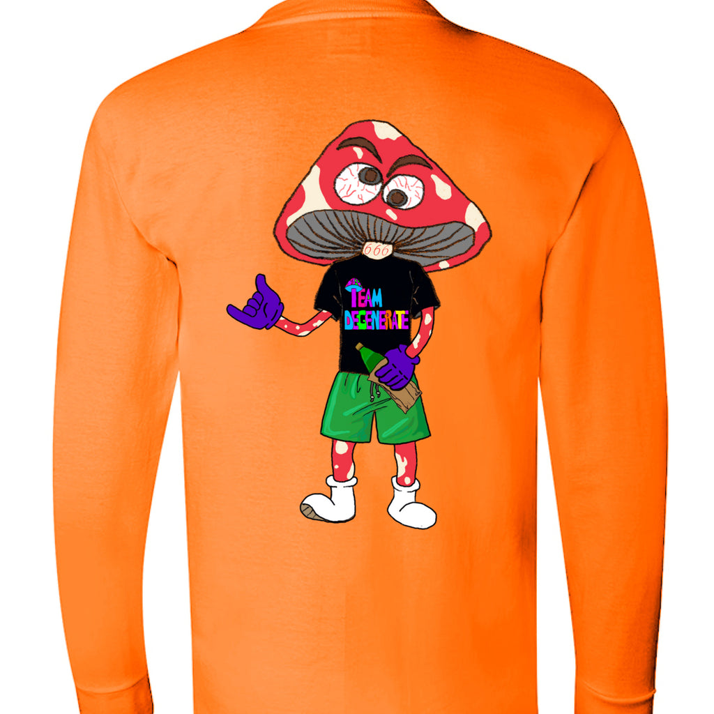 Bright Orange - BACK