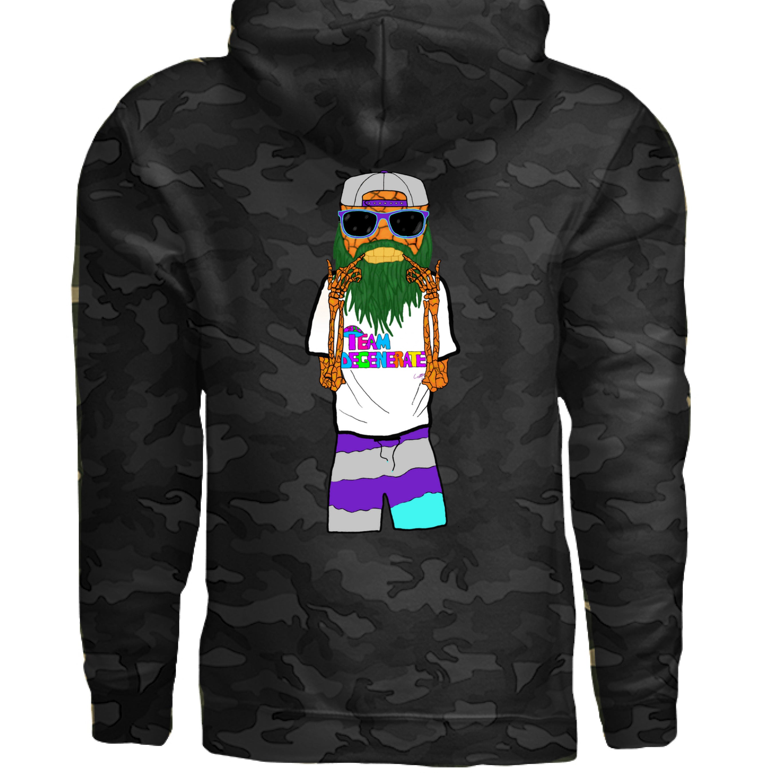 Black Camo - BACK